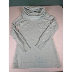 French Connection Women's Cowl Neck Knit Sweater Light Blue Size M‎